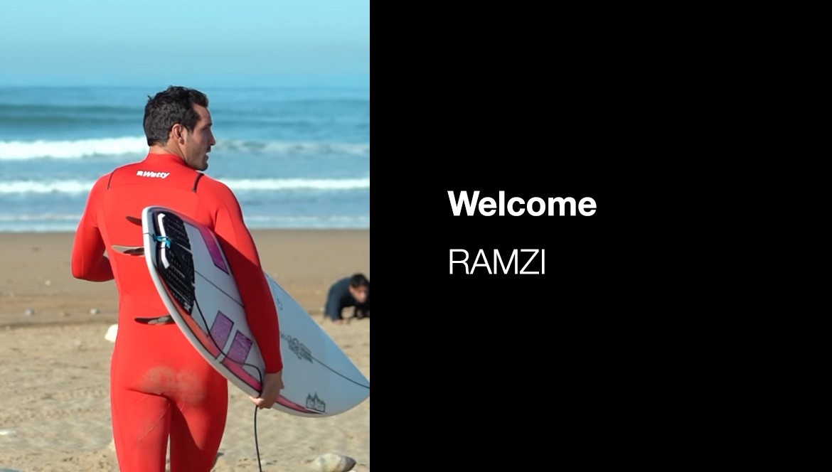 Ramzi BOUKHIAM surfe des WETTY